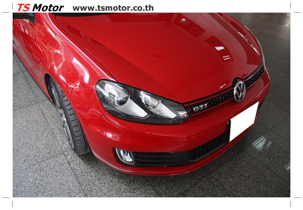 , [ทำสีรถ] Volkswagen Golf MK6 GTI สีแดง