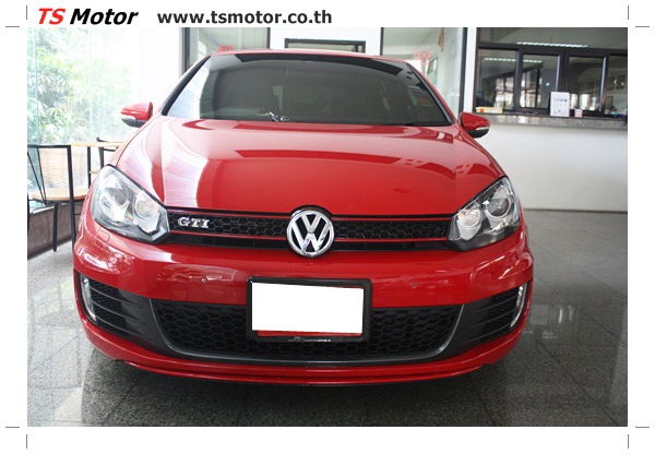, [ทำสีรถ] Volkswagen Golf MK6 GTI สีแดง