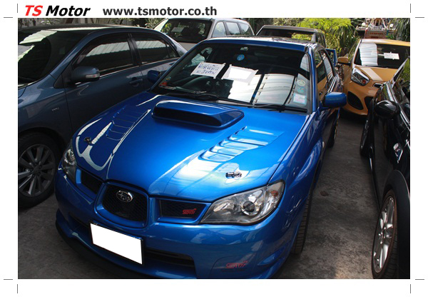 , [รถแต่ง] Subaru Imprezza น้ำเงิน ซ่อมสีจากการชน