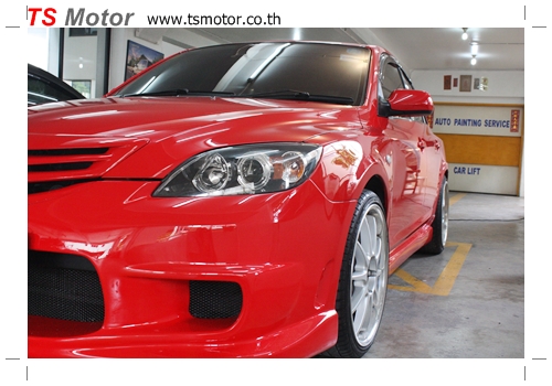 สีแดง Mazda 3 สีแดง Mazda 3