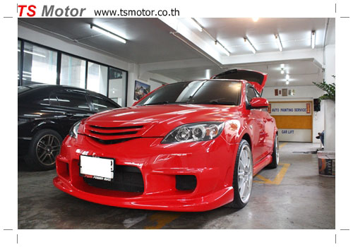 สีแดง Mazda 3 สีแดง Mazda 3