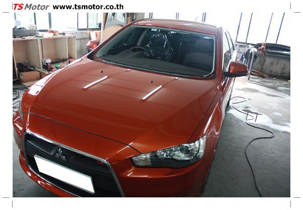 Mitsu Lancer EX Paint Repair garage bangkok pathumwan Mitsu Lancer EX Paint Repair garage bangkok pathumwan