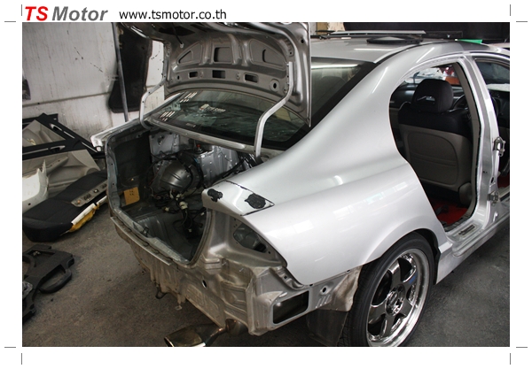 Honda Civic FD paint repair service Honda Civic FD paint repair service