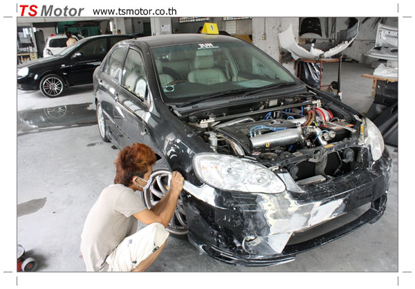 อู่พ่นสี รถมือสอง Toyota Altis Turbo อู่พ่นสี รถมือสอง Toyota Altis Turbo