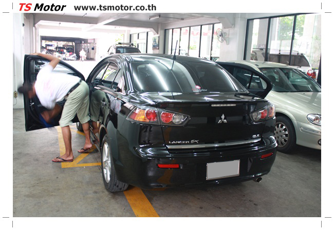 Mitsu Lancer EX Paint Repair garage bangkok pathumwan Mitsu Lancer EX Paint Repair garage bangkok pathumwan