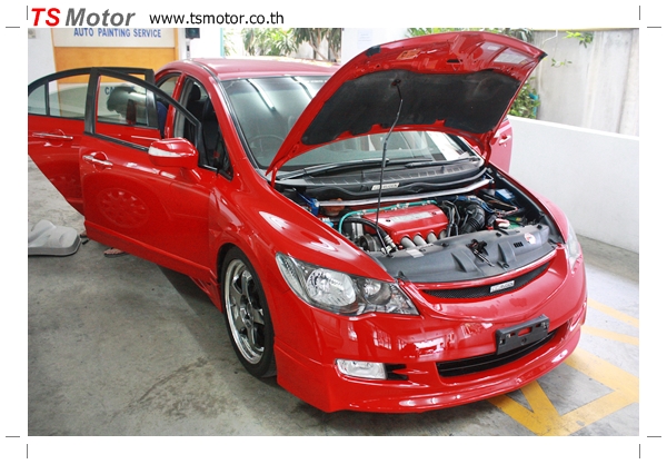 Honda Civic FD paint repair service Honda Civic FD paint repair service