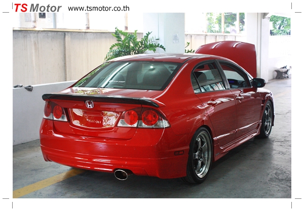 สีแดง civic FD สีแดง civic FD