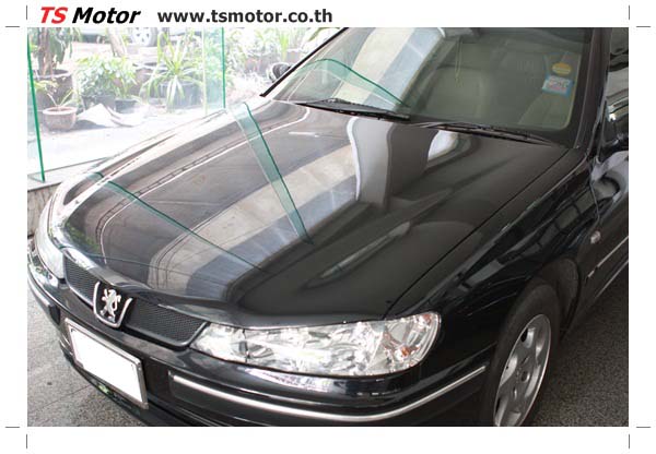 Peugeot 406 whole car painting bangkok garage Peugeot 406 whole car painting bangkok garage