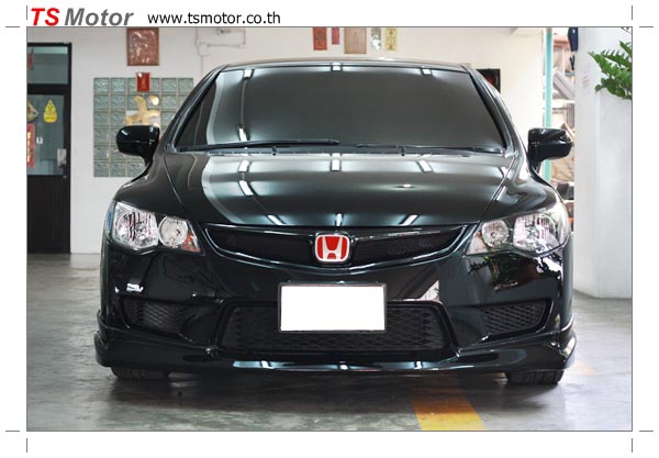 Honda Civic FD พ่นสีดำ เบอร์ 0 Honda Civic FD พ่นสีดำ เบอร์ 0