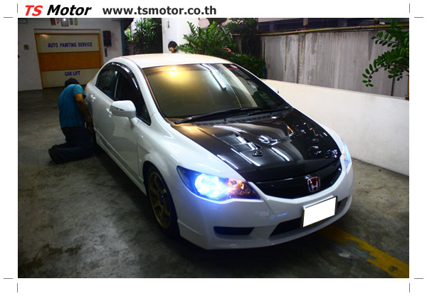 ศูนย์บริการทำสีรถยนต์ Honda Civic ศูนย์บริการทำสีรถยนต์ Honda Civic