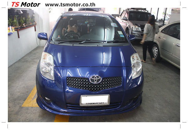 Toyota Yaris Paint Repair garage bangkok pathumwan Toyota Yaris Paint Repair garage bangkok pathumwan