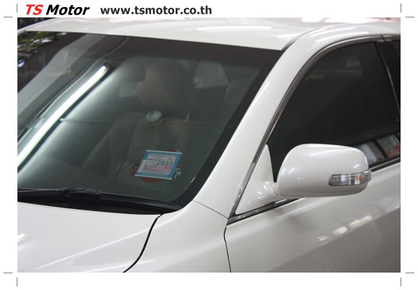 , อู่สี ศูนย์ซ่อมสี Toyota Camry Hybrid 2011  สีขาวมุก เปลี่ยนกระจกมองข้าง โดย ศูนย์ซ่อมสีรถ TS Motor