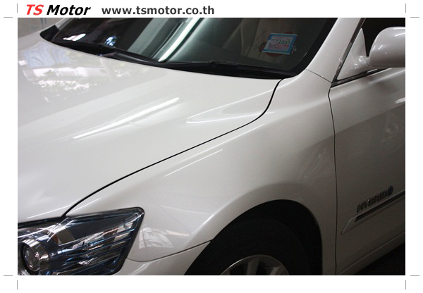 , อู่สี ศูนย์ซ่อมสี Toyota Camry Hybrid 2011  สีขาวมุก เปลี่ยนกระจกมองข้าง โดย ศูนย์ซ่อมสีรถ TS Motor