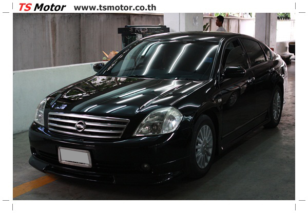 Nissan TEANA white pearl painting service center Nissan TEANA white pearl painting service center