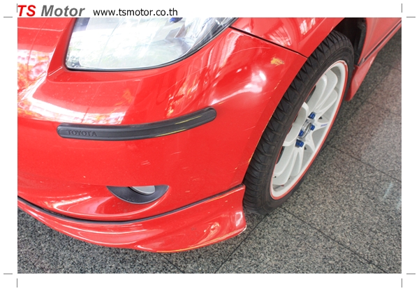 Toyota Yaris ขาวมุก painting service center Toyota Yaris ขาวมุก painting service center