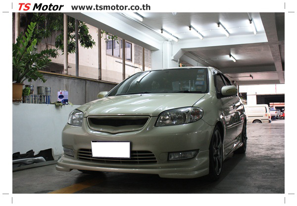 Toyota VIOS ขาวมุก painting service center Toyota VIOS ขาวมุก painting service center