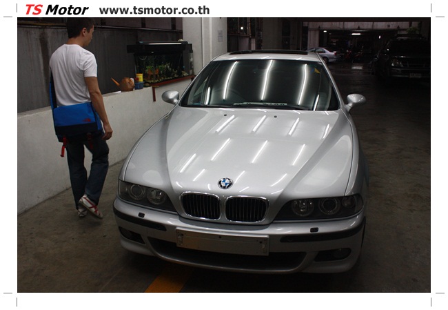 เคลมประกัน BMW M5 สีบรอนซ์ เคลมประกัน BMW M5 สีบรอนซ์