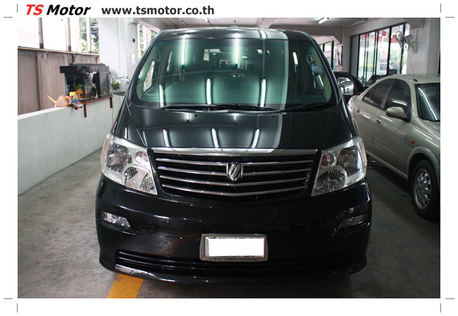 พ่นสีดำ alphard พ่นสีดำ alphard