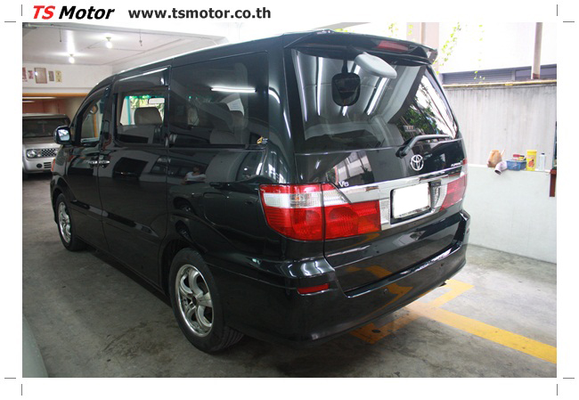 อู่สี Toyota Alphard อู่สี Toyota Alphard