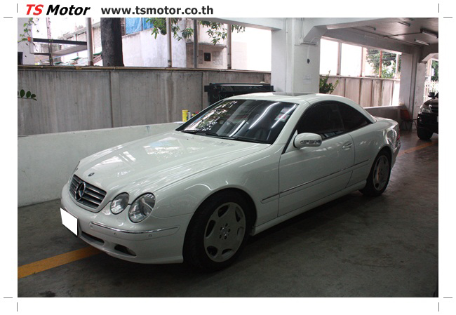 อู่สี Mercedes Benz CL500 อู่สี Mercedes Benz CL500