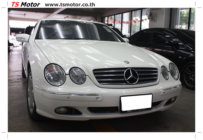 อู่สี Mercedes Benz CL500 อู่สี Mercedes Benz CL500