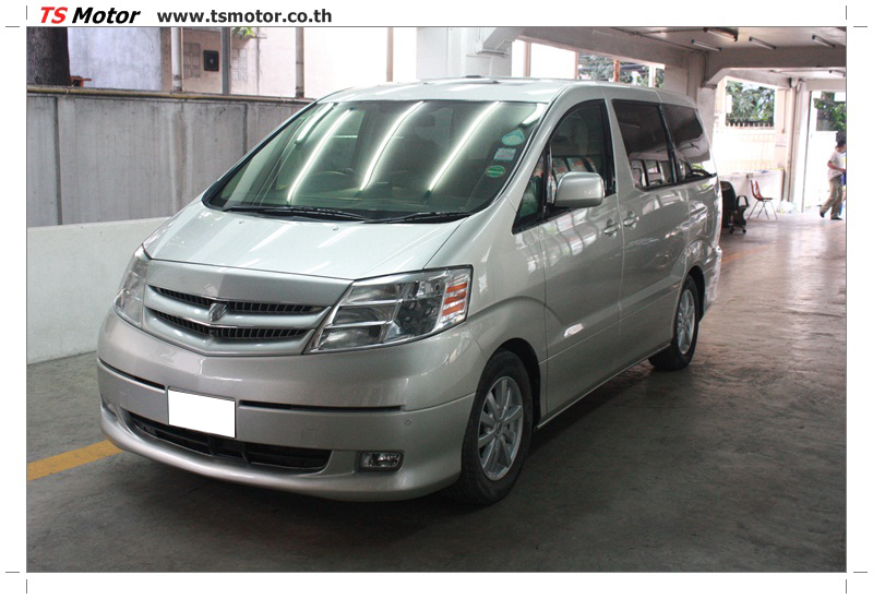 อู่สี Toyota Alphard อู่สี Toyota Alphard