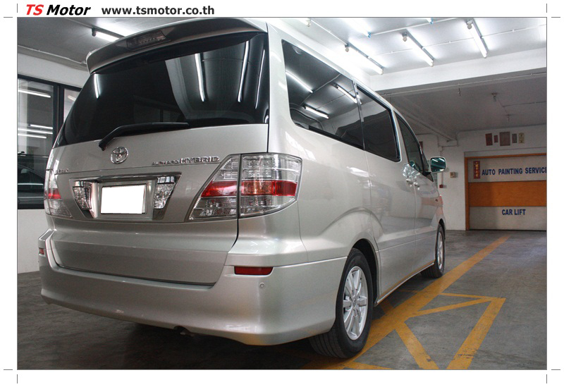 อู่สี Toyota Alphard อู่สี Toyota Alphard