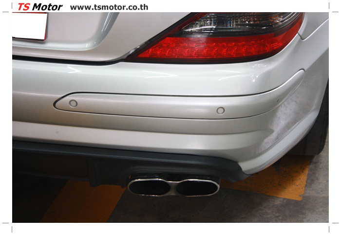 , งานซ่อมสี SL500 AMG เก็บสีชิ้นส่วน ซ่อมบังโคลนหน้า BY TS Motor