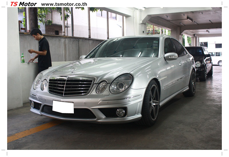 เปลี่ยนสี BENZ W211 เปลี่ยนสี BENZ W211