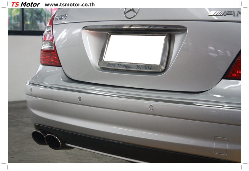 , อู่ซ่อมเบนซ์ Mercedes Benz W211 E63 AMG พ่นสีรอบคัน