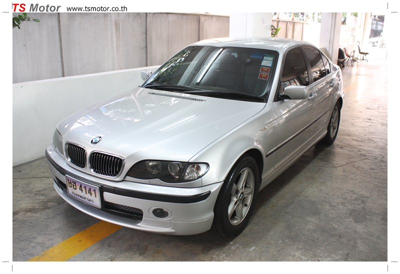 , งานซ่อม BMW ซีรีย์ 3 E46 สี บรอนซ์ ซ่อมสีรอบคัน