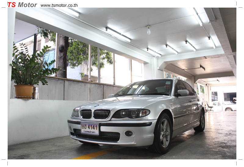 , งานซ่อม BMW ซีรีย์ 3 E46 สี บรอนซ์ ซ่อมสีรอบคัน