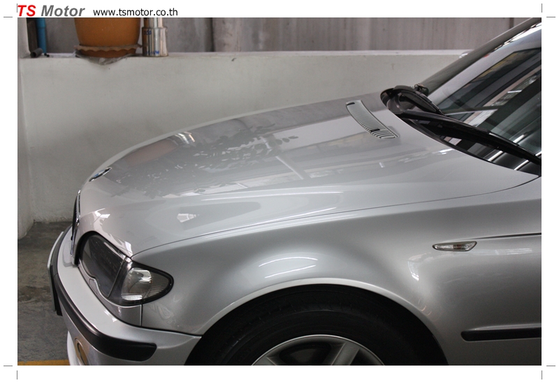 , งานซ่อม BMW ซีรีย์ 3 E46 สี บรอนซ์ ซ่อมสีรอบคัน