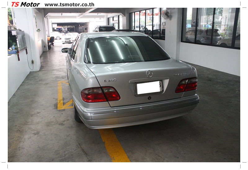 ทำสีรถยนต์ Mercedes Benz E200 W210 ทำสีรถยนต์ Mercedes Benz E200 W210